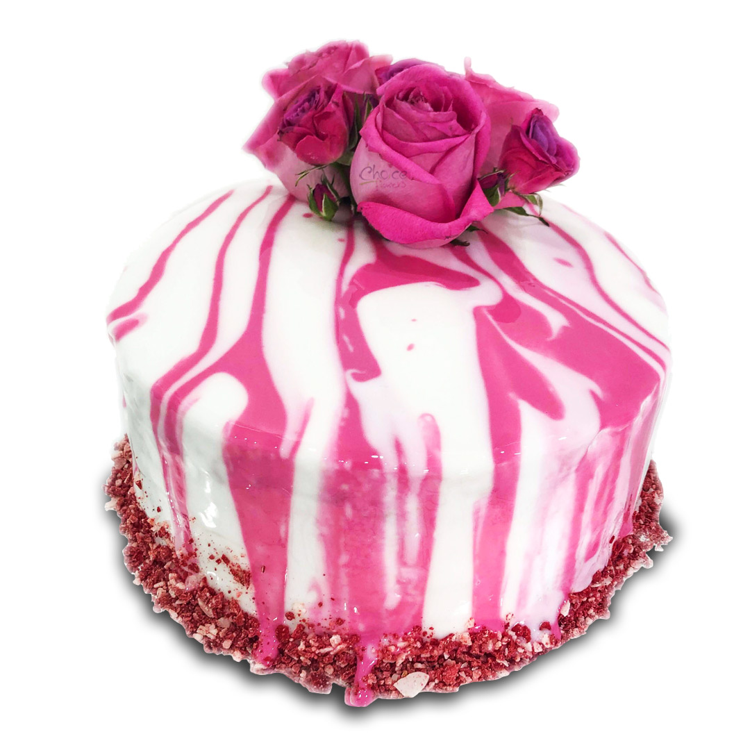 Dark Pink Cake Delivery Abu Dhabi, Dubai and Sharjah