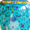 Turquoise Premium Porcelain Vase- 3