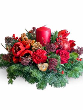 Festive Table Arrangement