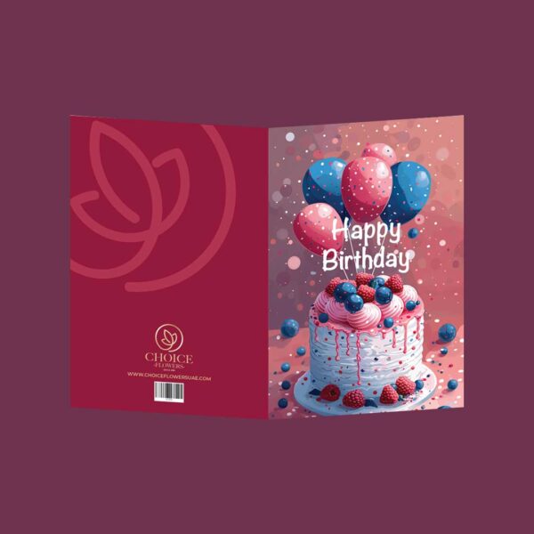 birthday message card