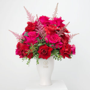 Rose Vase Arrangement